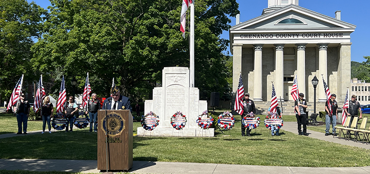 American Legion and VFW honor veterans at Memorial Day service